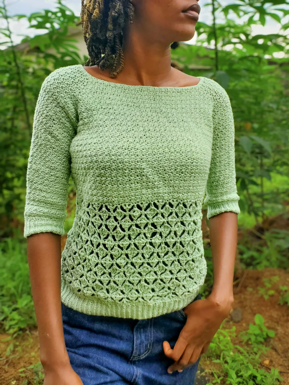 Lacewood Pullover by Ella @novamesne - Image 8